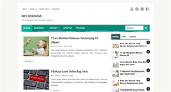 Desktop Screenshot of info-kesehatan.net